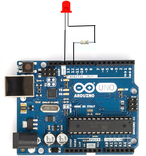 LED-blink-circuit